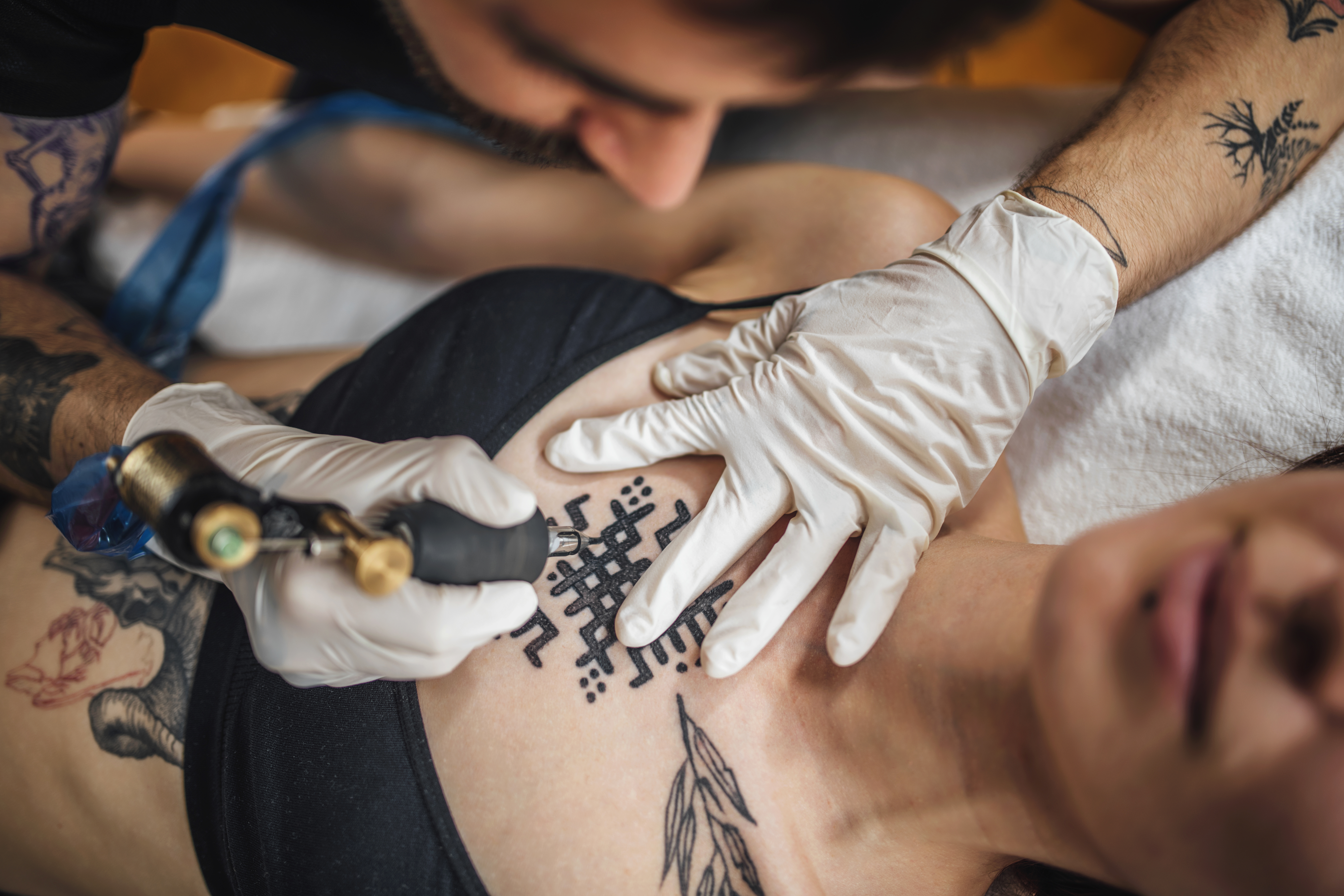 Prince tattooing